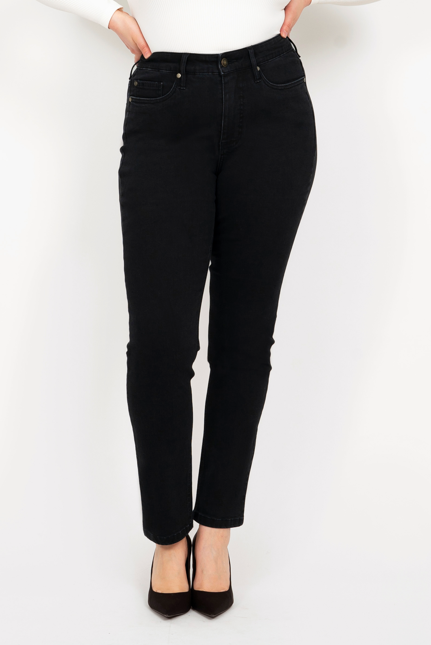 Fox Factor Slim Fit Jeans in Raven Black